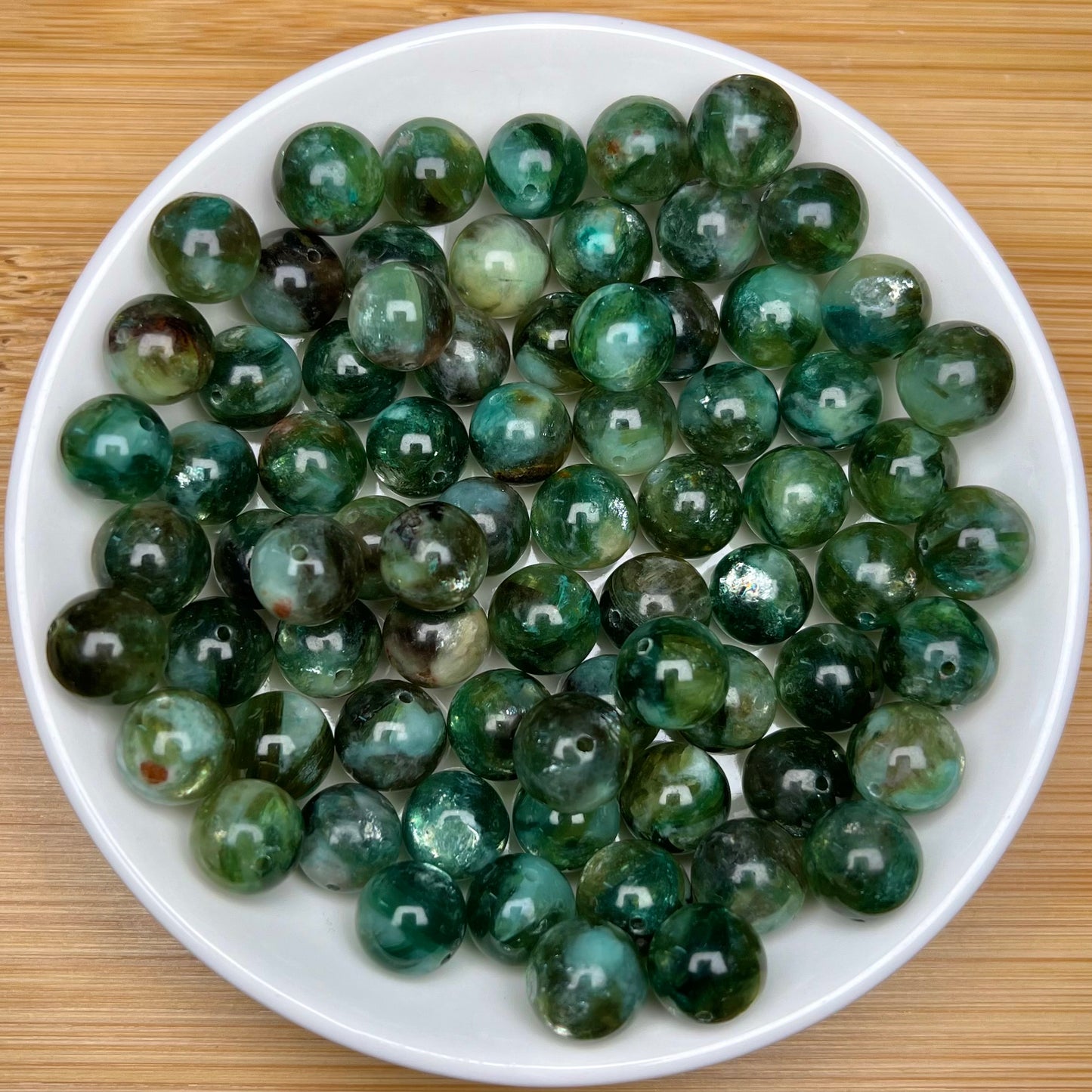 Green Emerald Quartz bead 108pcs_ 1 bowl 10mm(VIP70)