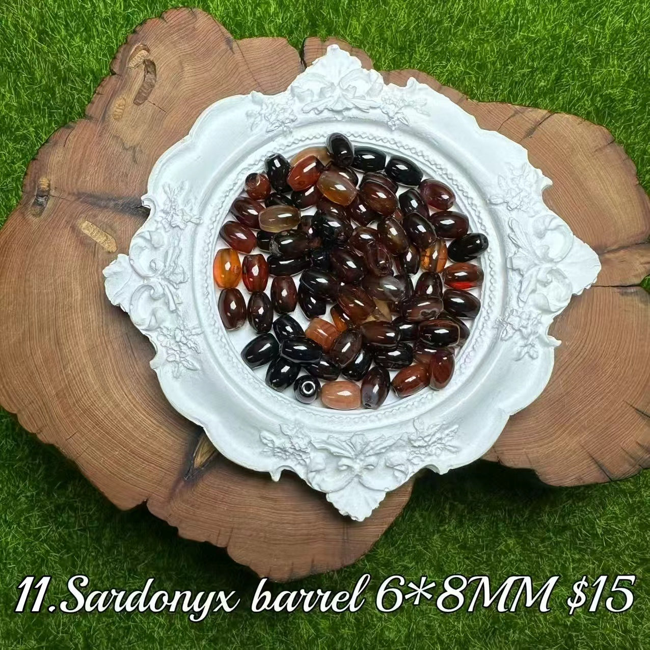 One bowl crystal bead- travis00-can make 6pcs bracelets 8.22