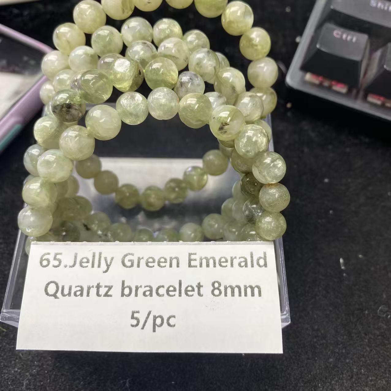 One bowl crystal bead- Felicity-can make 6pcs bracelets 8.6