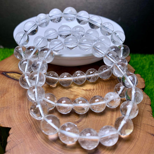 Clear quartz bracelet 10mm 1pc (SL98)