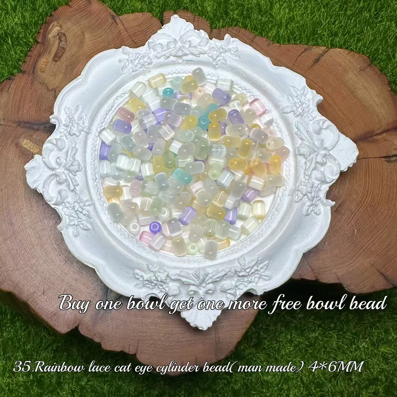 One bowl crystal bead- Felicity-can make 6pcs bracelets  6.6