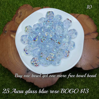 One bowl crystal bead- travis00-can make 6pcs bracelets 9.2