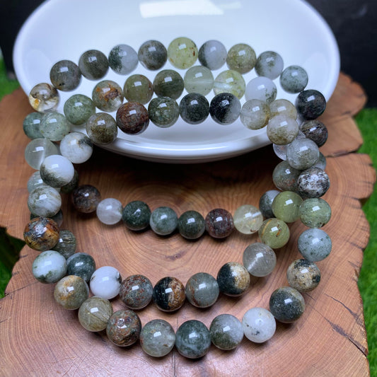 Vista Garden Quartz bracelet 7mm 1pc(SL79)