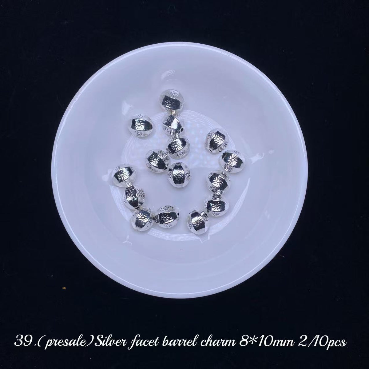 One bowl crystal bead- Felicity-can make 6pcs bracelets 9.25