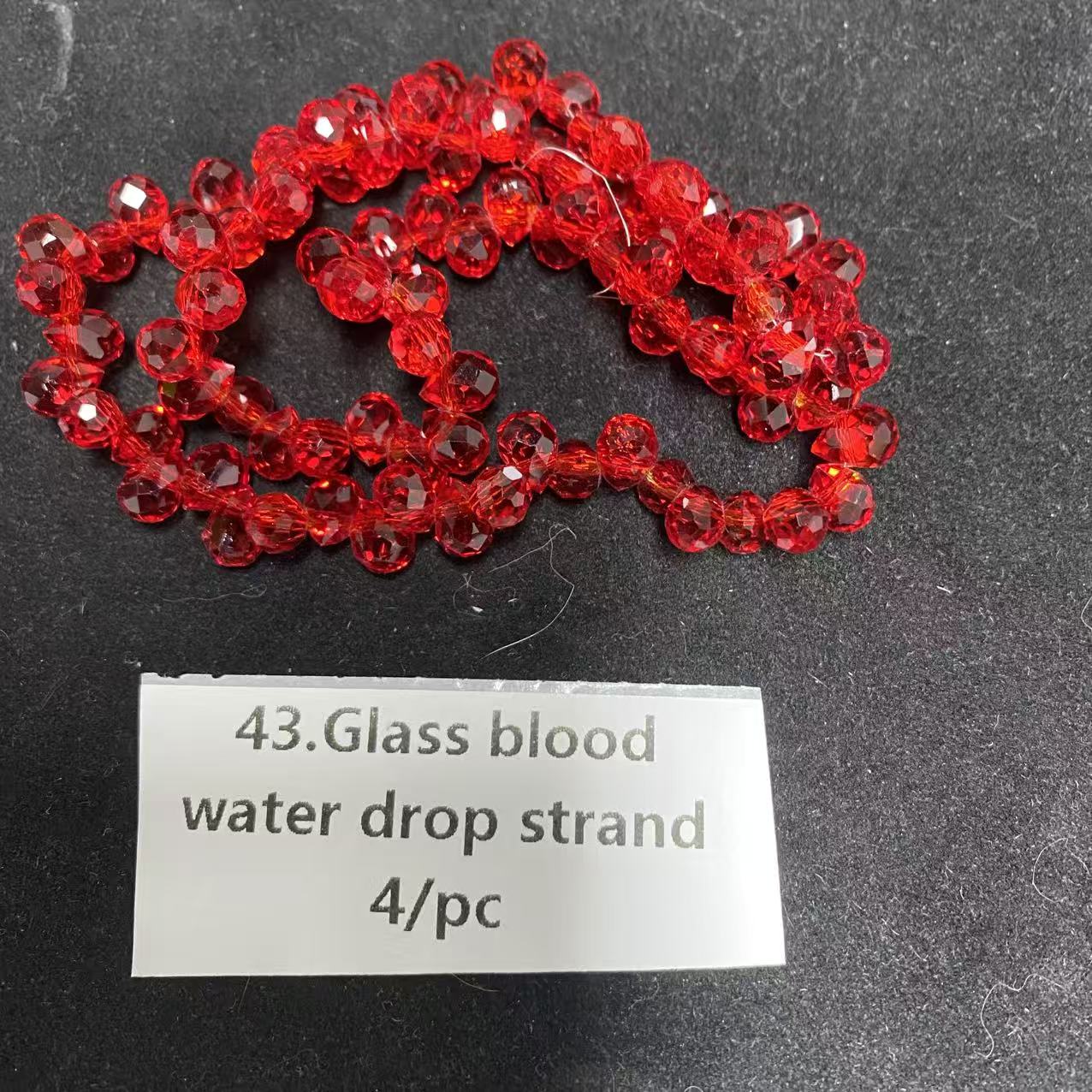 One bowl crystal bead- Felicity-can make 6pcs bracelets 9.2