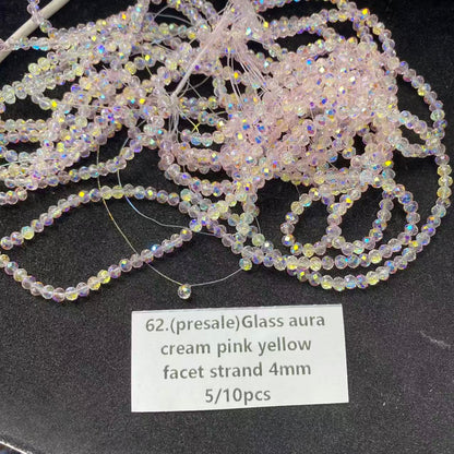 One bowl crystal bead- Felicity-can make 6pcs bracelets 10.7