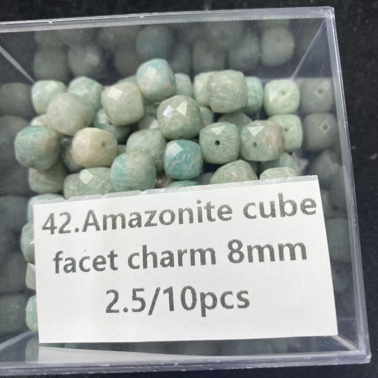One bowl crystal bead- Felicity-can make 6pcs bracelets 7.25
