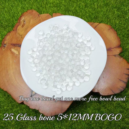 One bowl crystal bead- Felicity-can make 6pcs bracelets 9.25