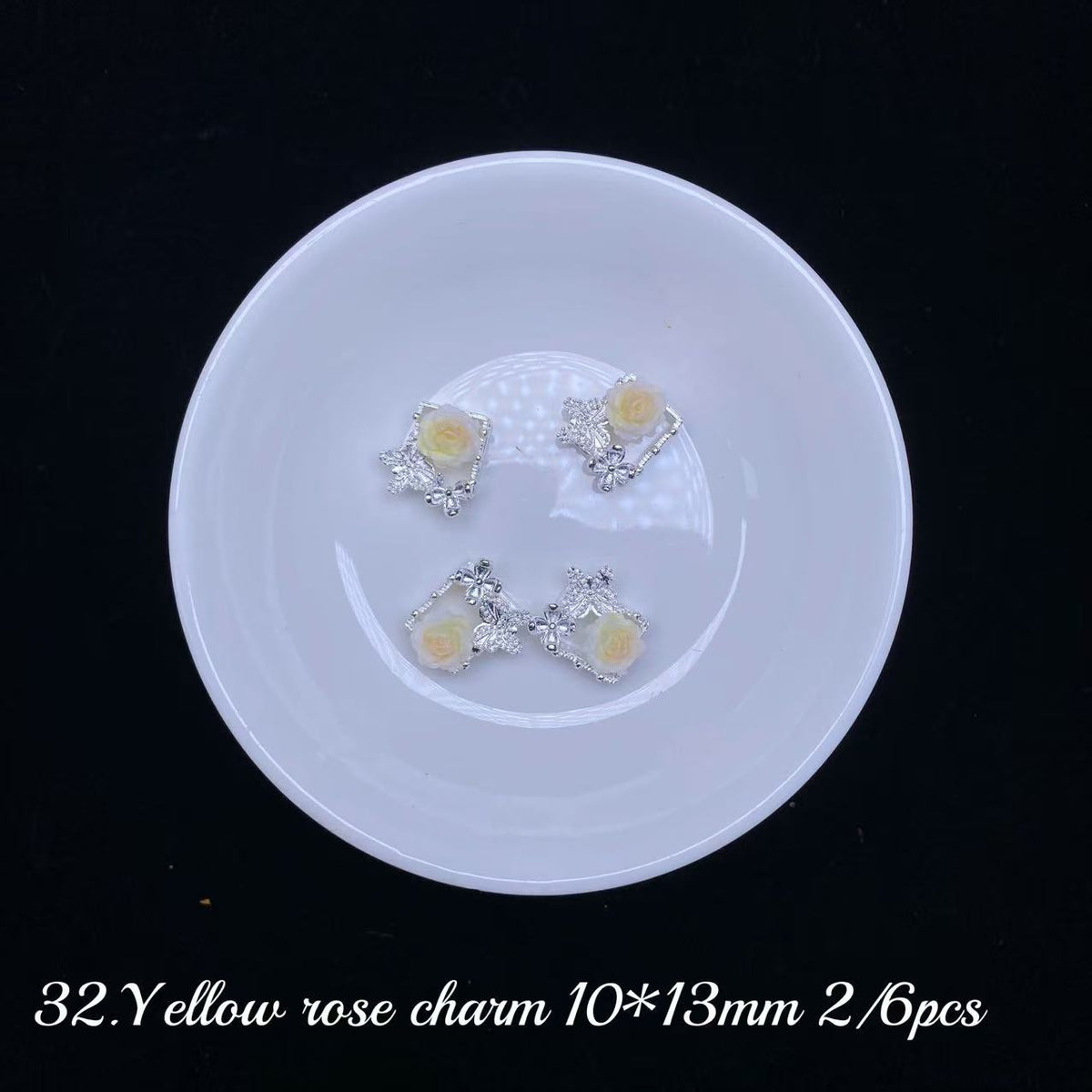 One bowl crystal bead- Felicity-can make 6pcs bracelets 9.24