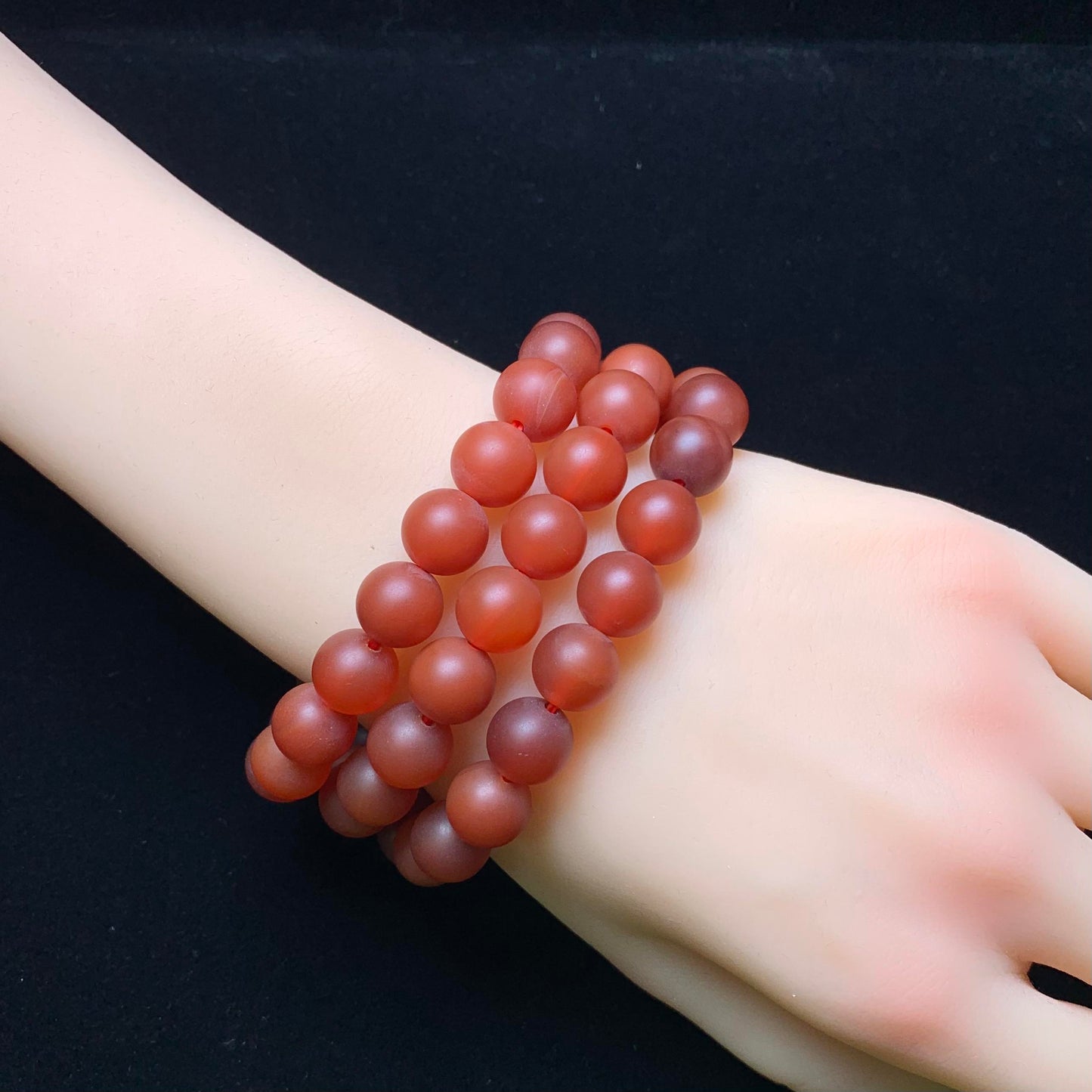 Matt Carnelian bracelet 10mm 1pc (SL32)