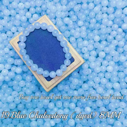 One bowl crystal bead- Felicity-can make 6pcs bracelets  6.6