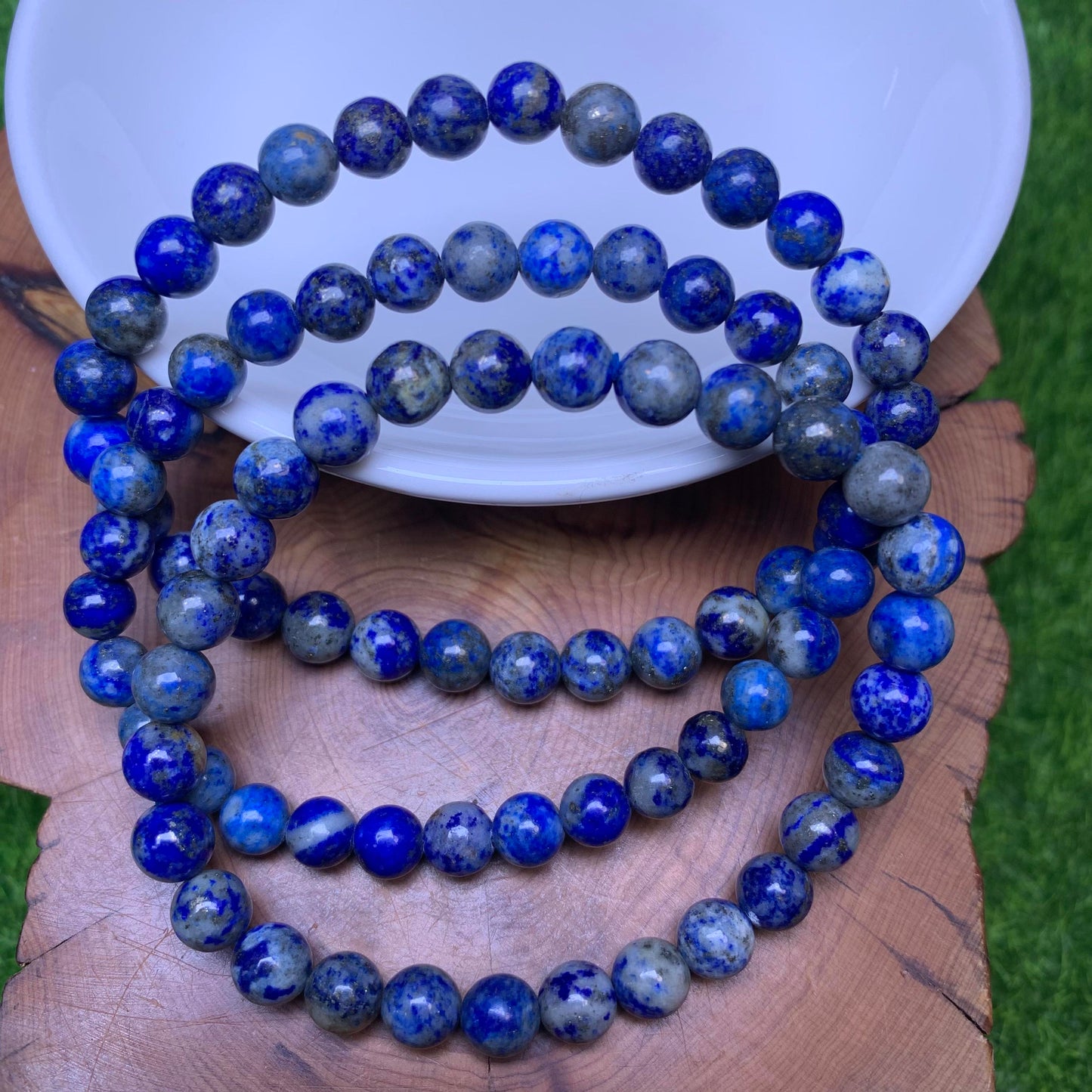 Lapis bracelet 6mm 1pc(SL21)