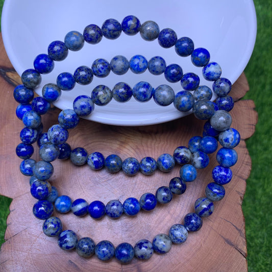 Lapis bracelet 6mm 1pc(SL21)