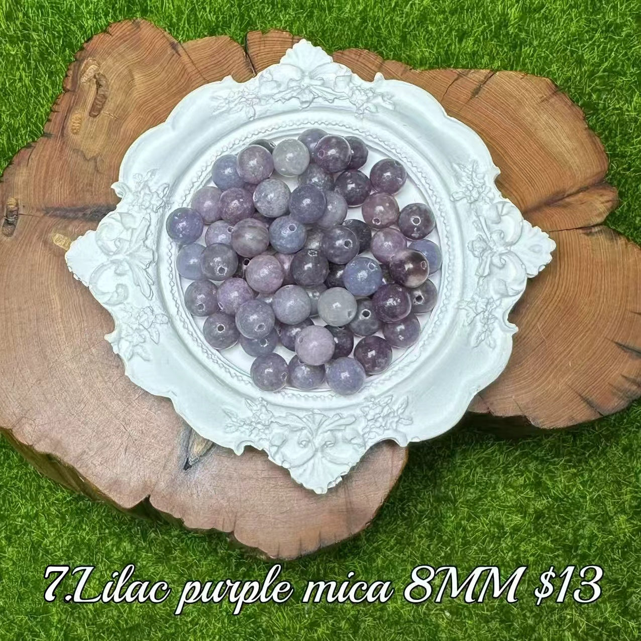 One bowl crystal bead- Felicity-can make 6pcs bracelets 8.22