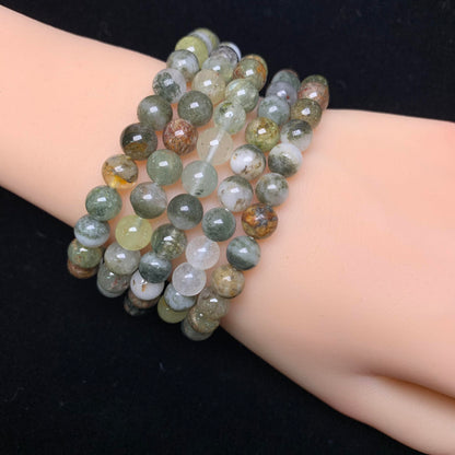 Vista Garden Quartz bracelet 7mm 1pc(SL79)