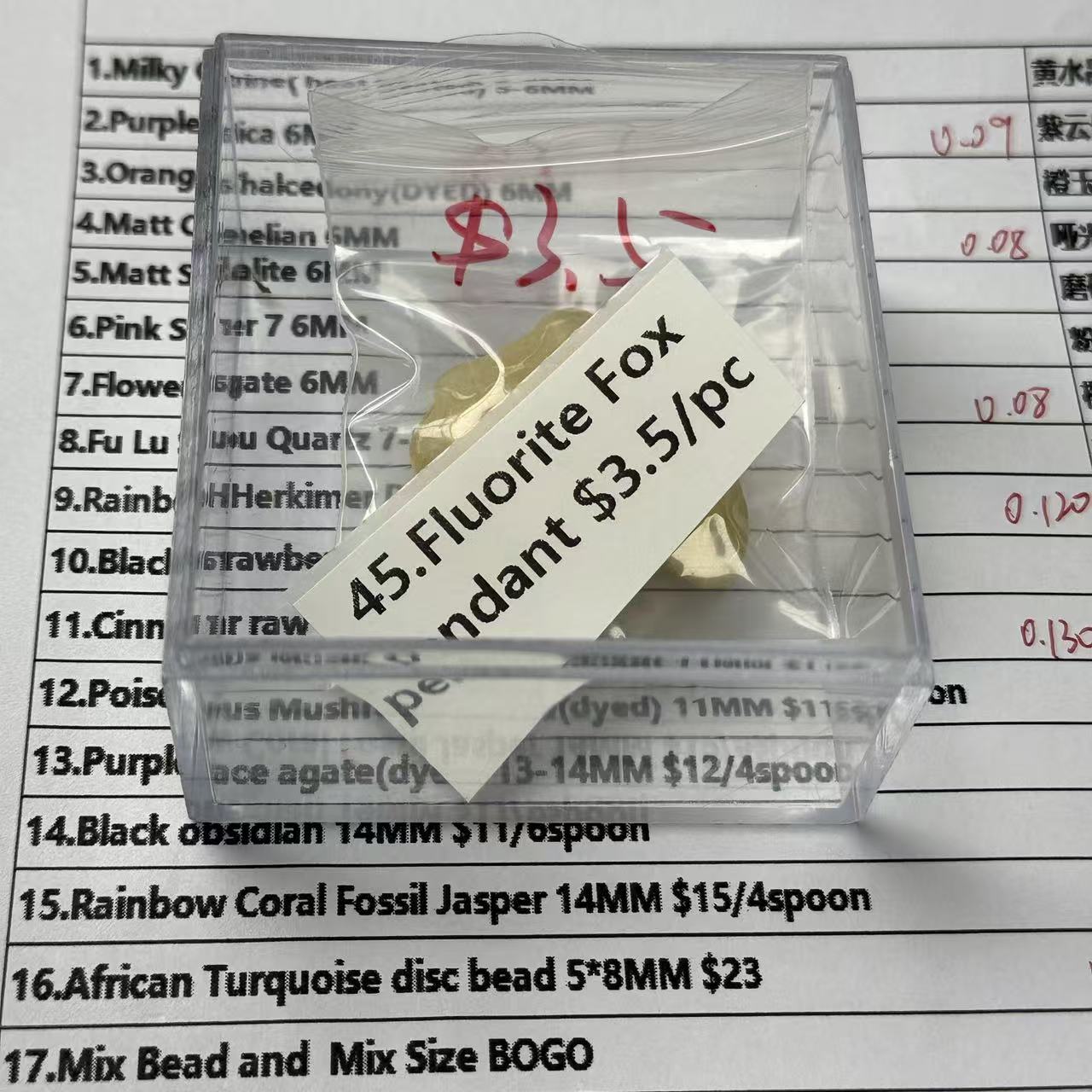 One bowl crystal bead- Felicity01-can make 6pcs bracelets 2.27