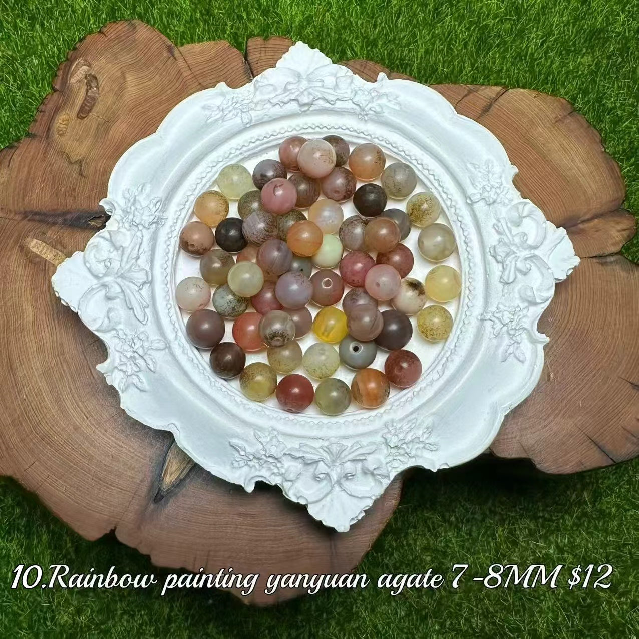 One bowl crystal bead- travis00-can make 6pcs bracelets 8.26