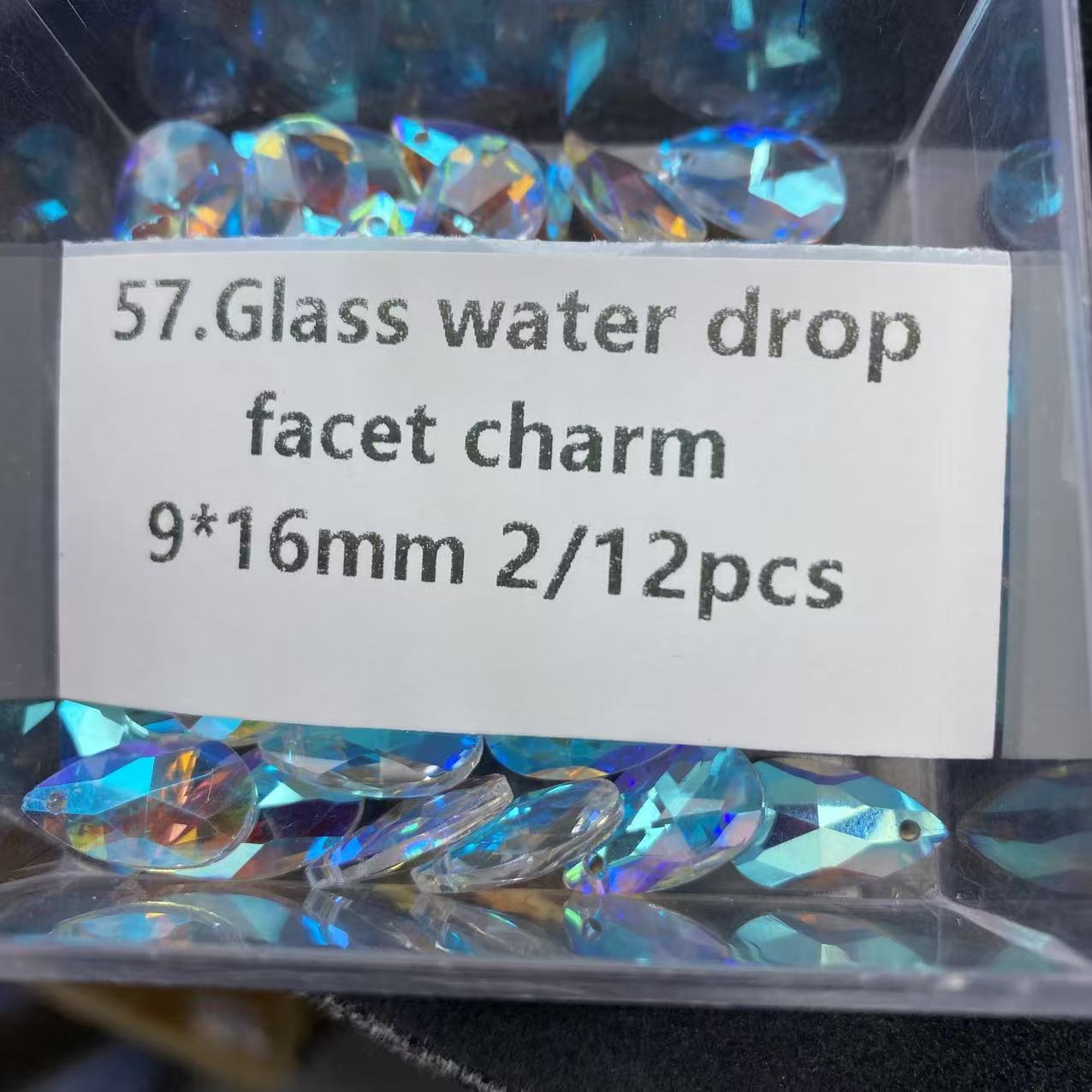 One bowl crystal bead- Felicity-can make 6pcs bracelets 7.14