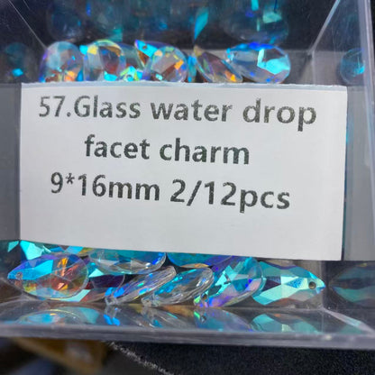 One bowl crystal bead- Felicity-can make 6pcs bracelets 7.14
