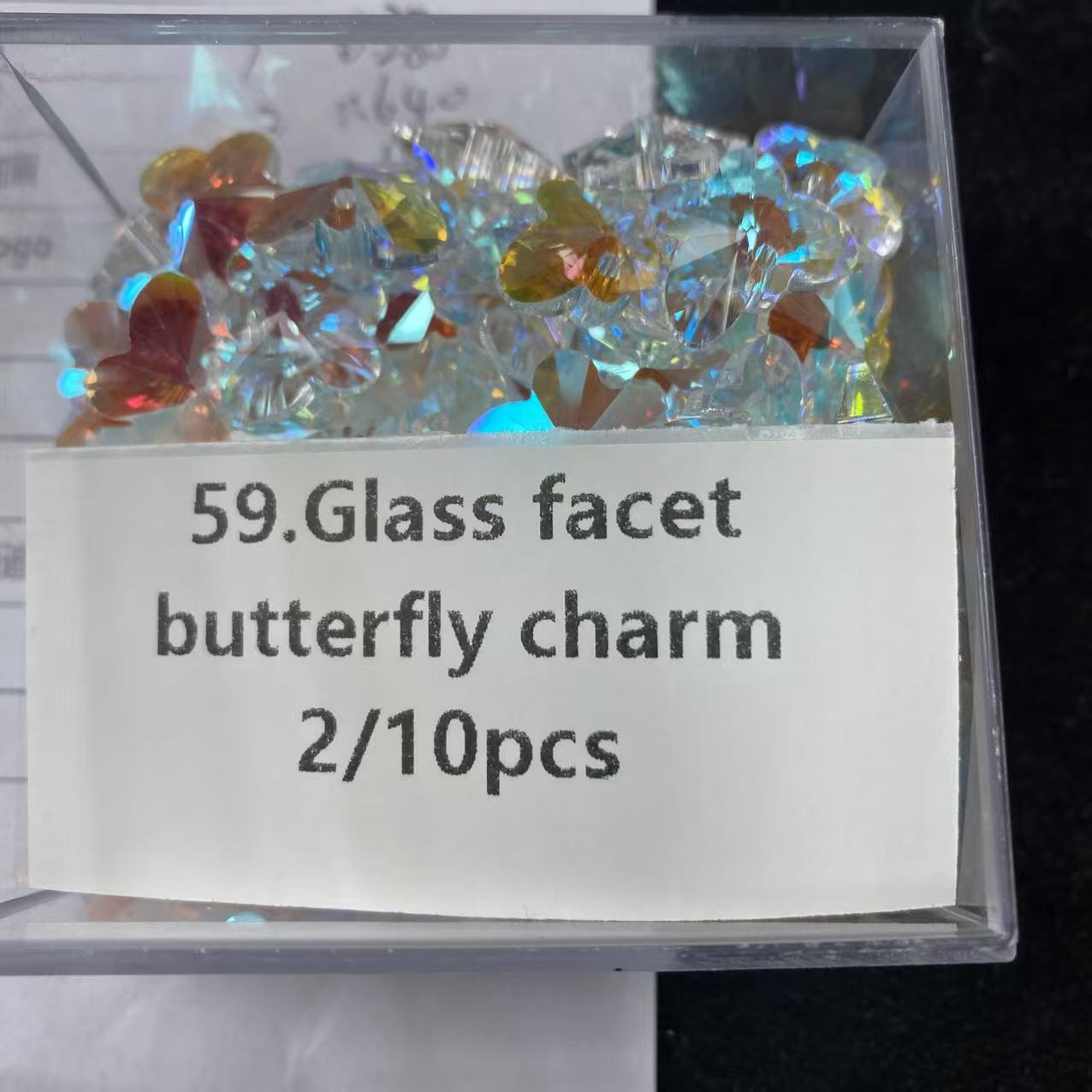 One bowl crystal bead- Felicity-can make 6pcs bracelets 7.14