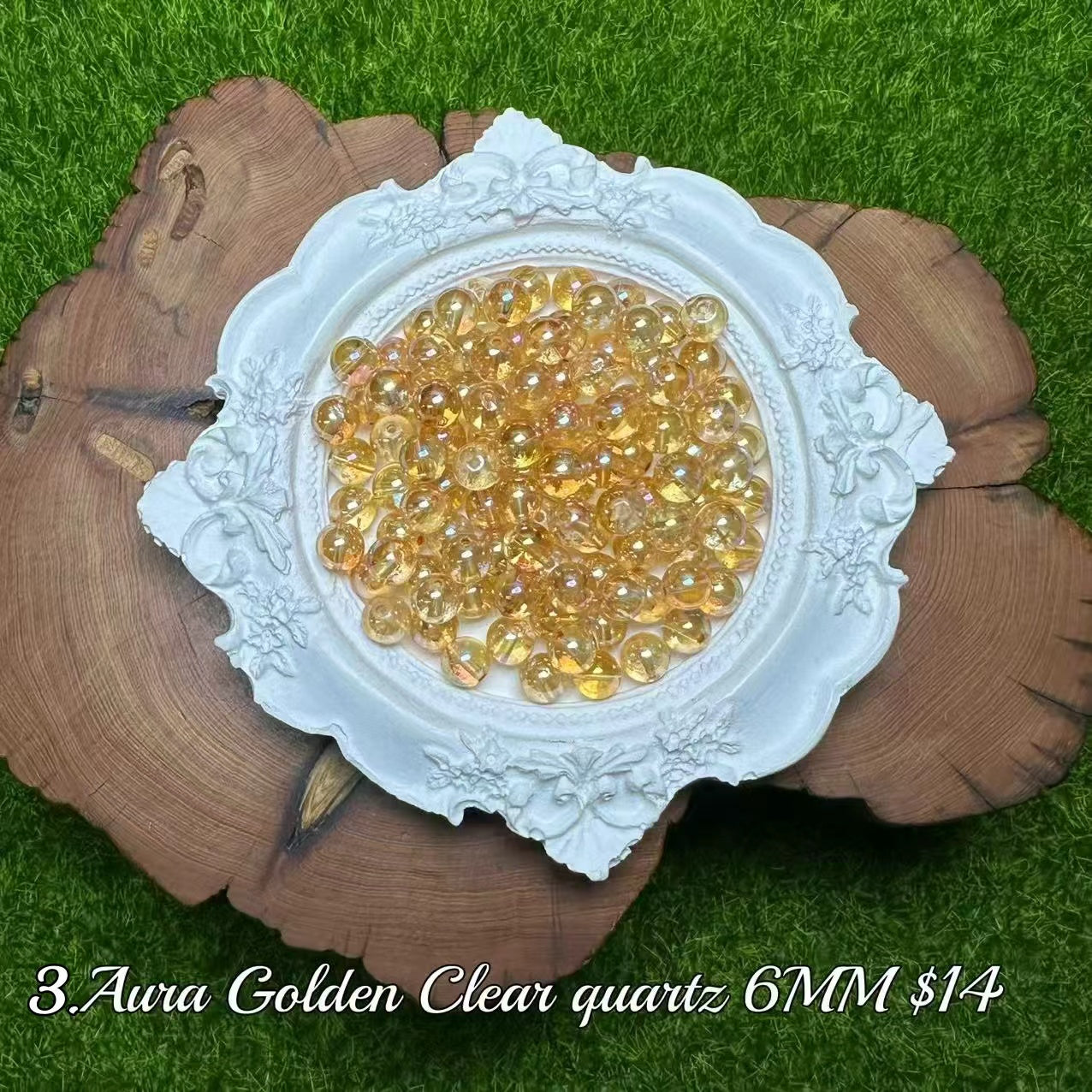 One bowl crystal bead- travis00-can make 6pcs bracelets 8.6