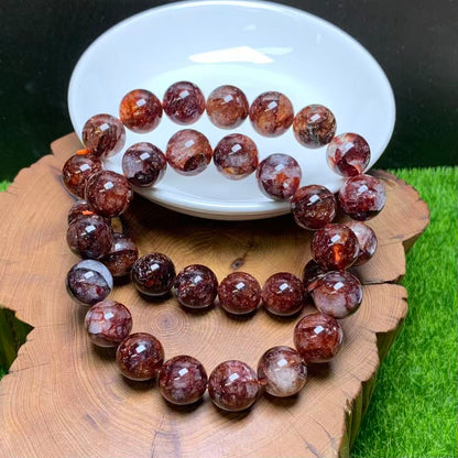 Pigeon Blood Fire Quartz bracelet 1pc (8mm-15mm）