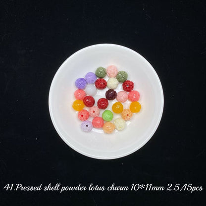 One bowl crystal bead- Felicity-can make 6pcs bracelets 9.21