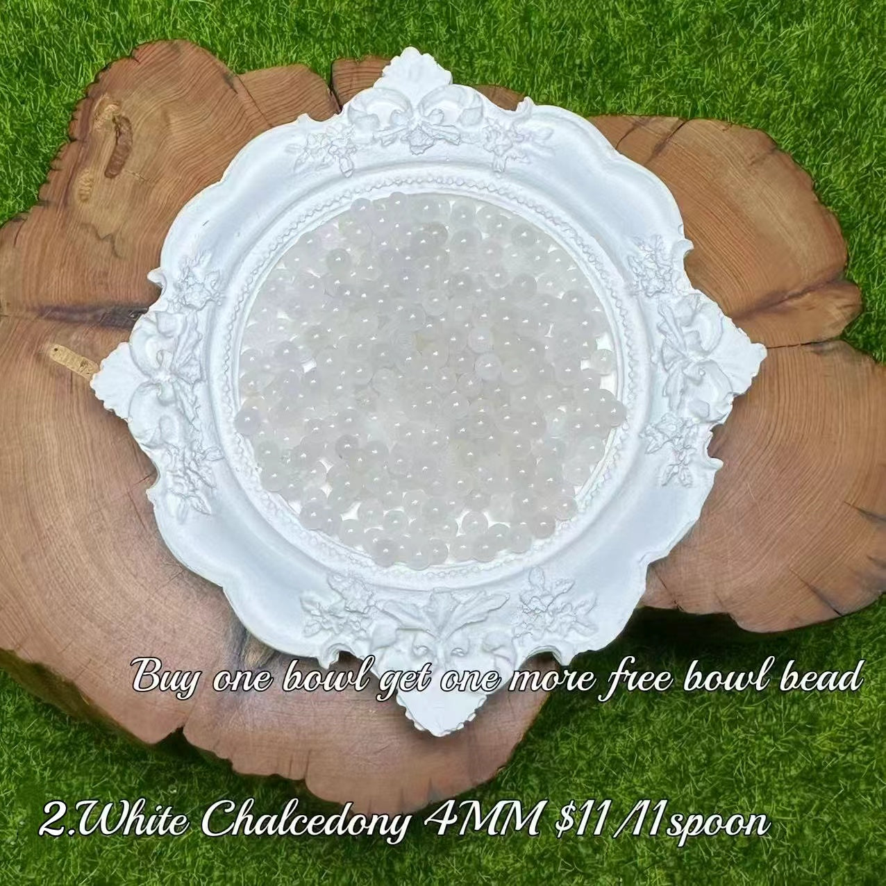 One bowl crystal bead- Felicity-can make 6pcs bracelets  6.6