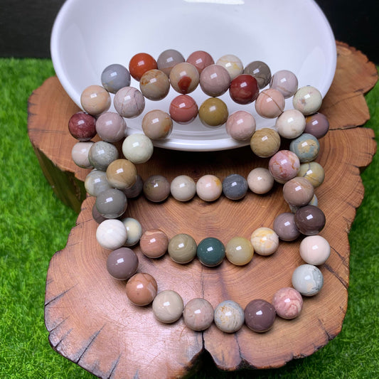 Alashan Agate bracelet 8mm 1pc (SL110)