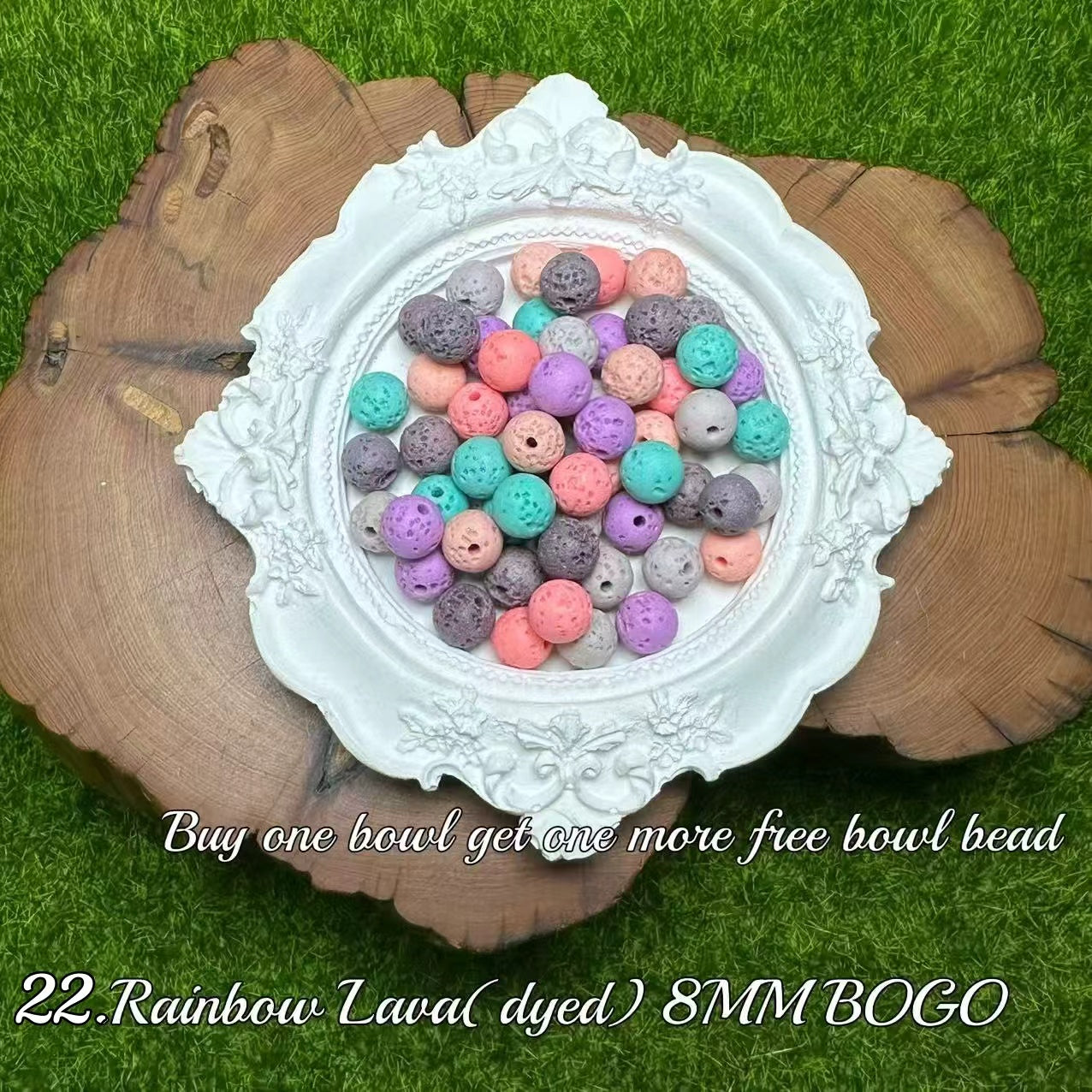 One bowl crystal bead- Felicity-can make 6pcs bracelets 6.13