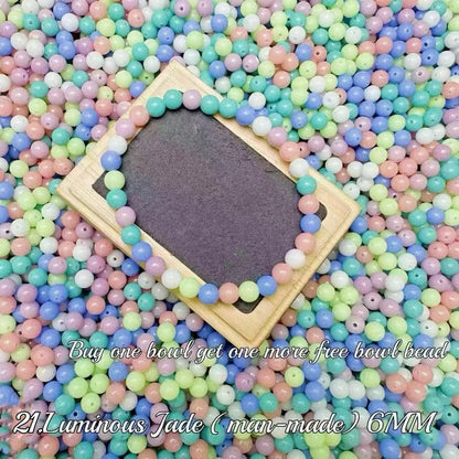 One bowl crystal bead- Felicity-can make 6pcs bracelets 8.14