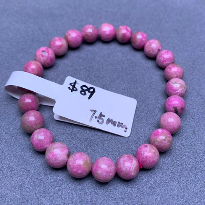 Pink Sugilite/Cobaltocalcite-Top Grade-Best Quality  Bracelet Travis/Felicity