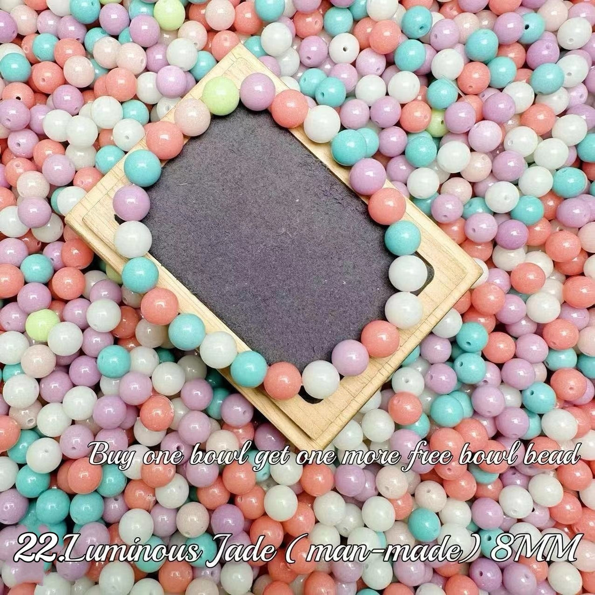 One bowl crystal bead- Felicity-can make 6pcs bracelets 10.17