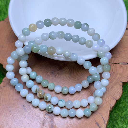 Jadeite bracelet 5-6mm 1pc (SL39)