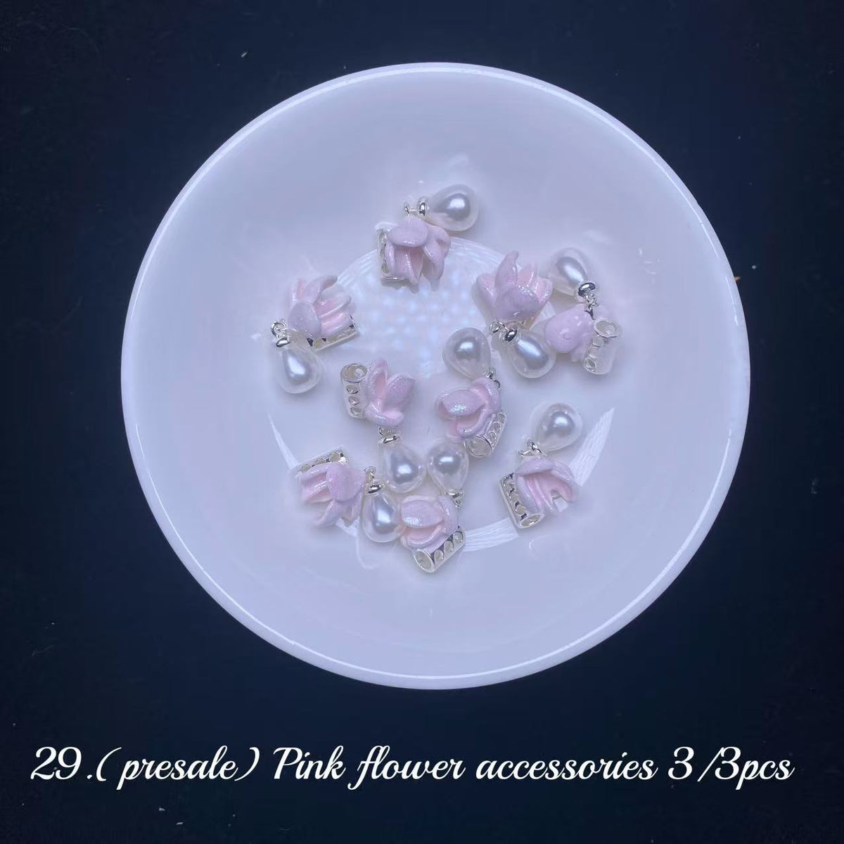 One bowl crystal bead- Felicity-can make 6pcs bracelets 9.30