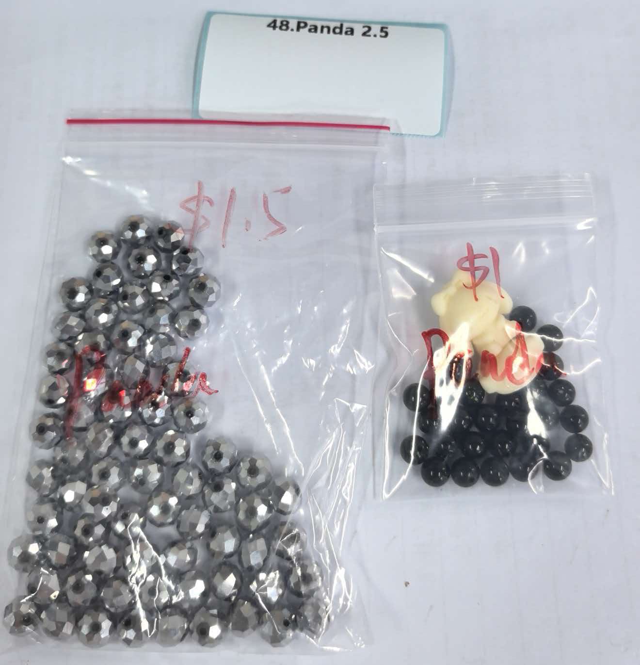 Eine Schale Kristallperlen - travis00 - kann 6 Armbänder herstellen 10.1