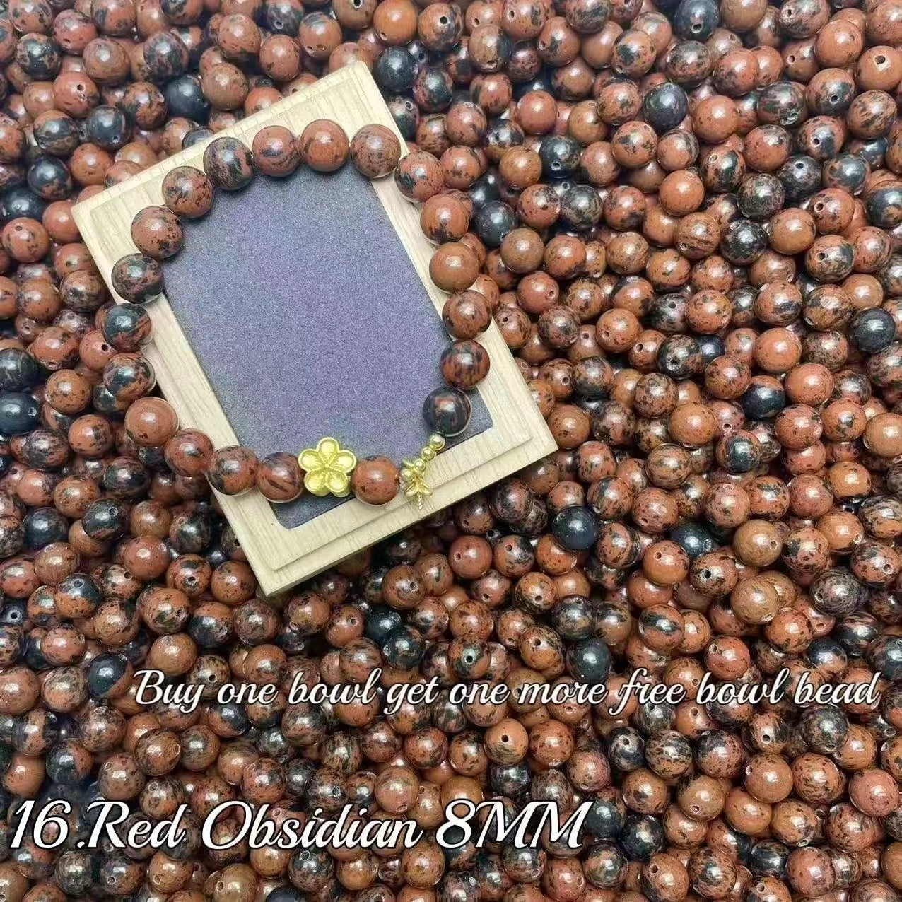 One bowl crystal bead- Felicity01-can make 6pcs bracelets 2.10