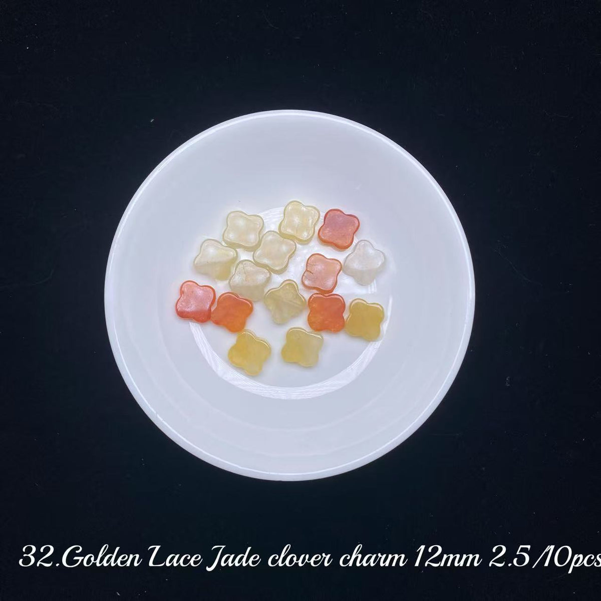 One bowl crystal bead- Felicity-can make 6pcs bracelets 10.6