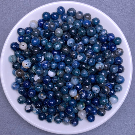 Blue Chaorite  bead 168pcs_ 6-6.8mm/1bowl  23$(VIP94)