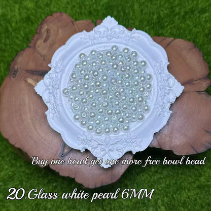 One bowl crystal bead- Felicity01-can make 6pcs bracelets 2.6