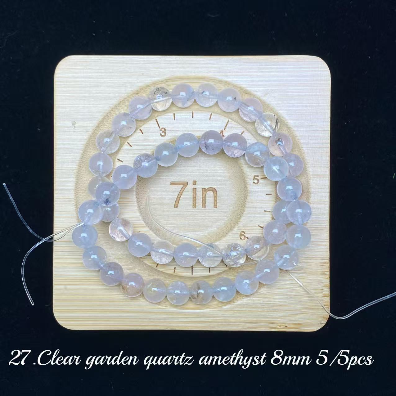 One bowl crystal bead- Felicity-can make 6pcs bracelets 6.13