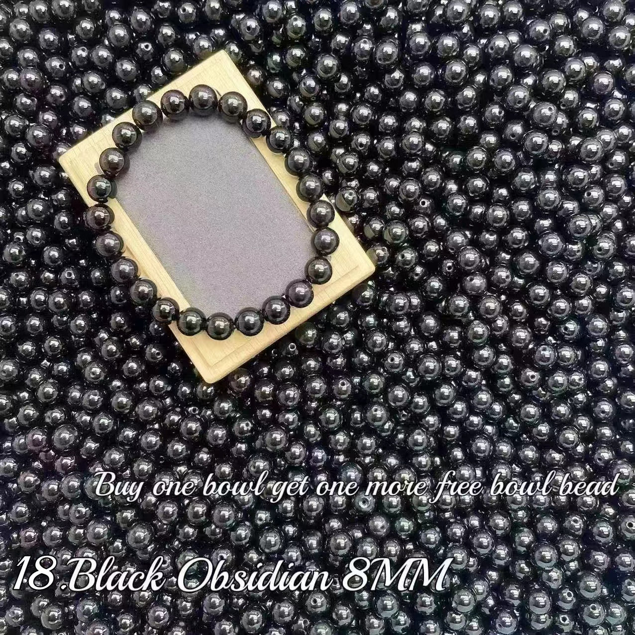 One bowl crystal bead- Felicity-can make 6pcs bracelets 6.11