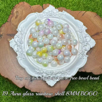 One bowl crystal bead- Felicity-can make 6pcs bracelets 6.27