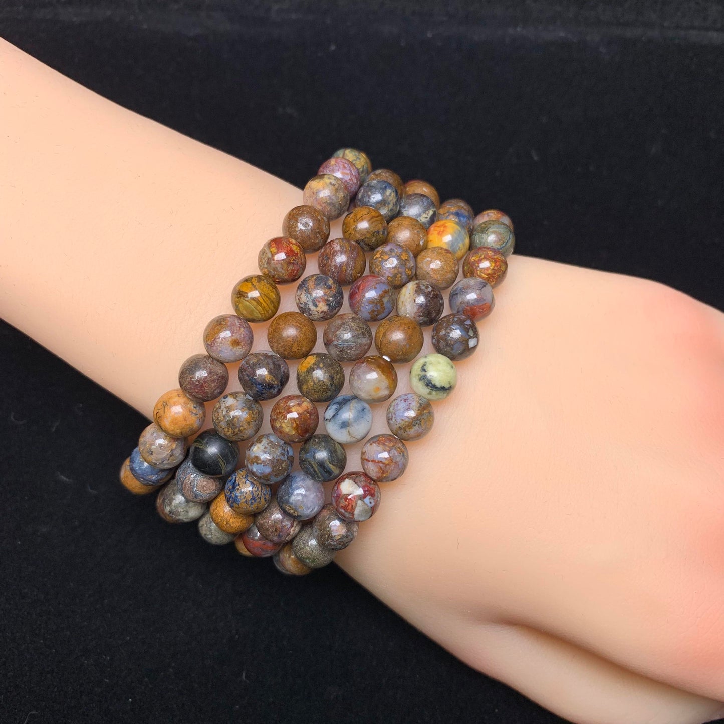 Pietersite bracelet 7mm 1pc (SL76)
