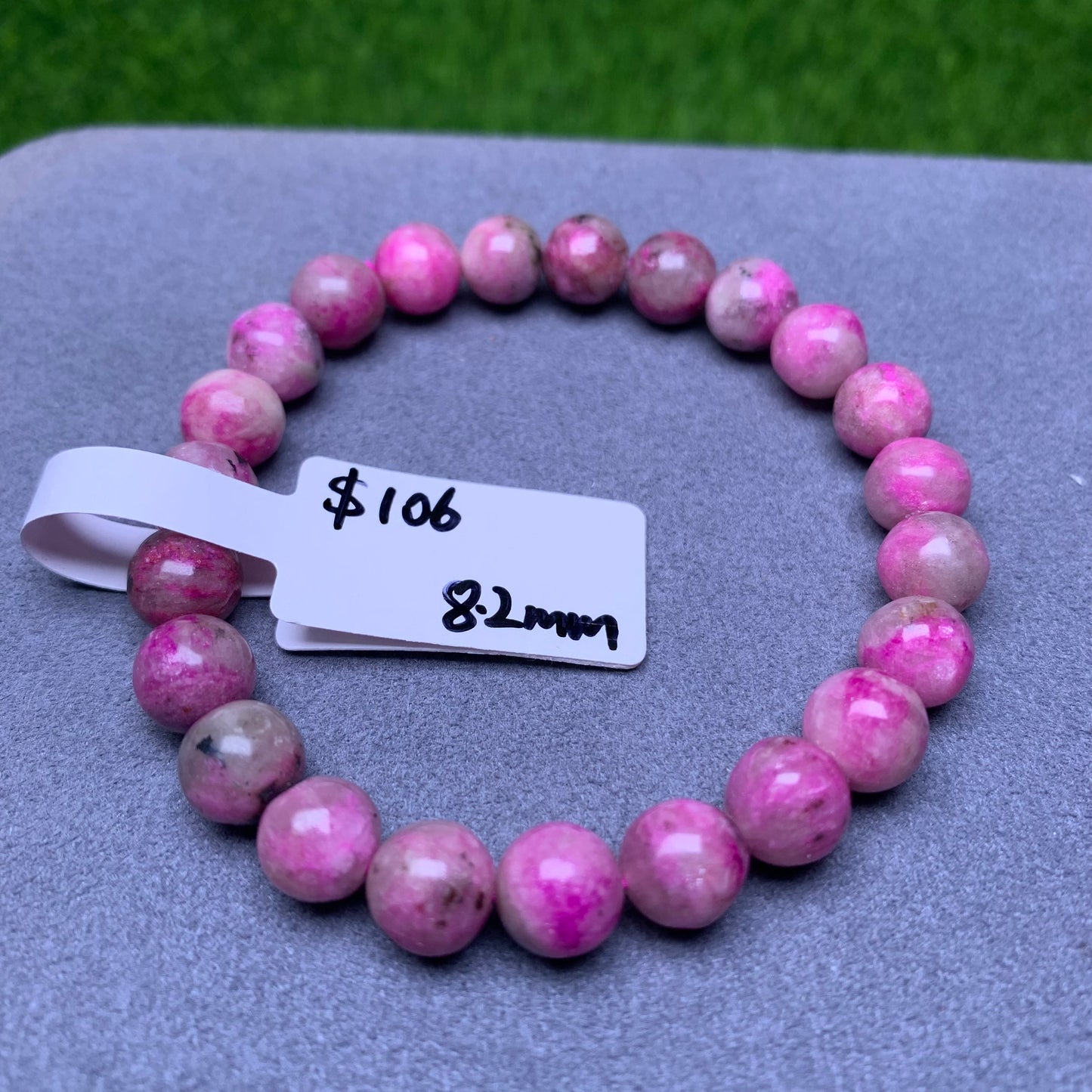 Pink Sugilite/Cobaltocalcite-Top Grade-Best Quality  Bracelet Travis/Felicity