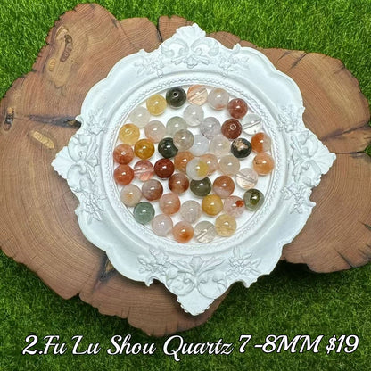 One bowl crystal bead- Felicity-can make 6pcs bracelets 8.25