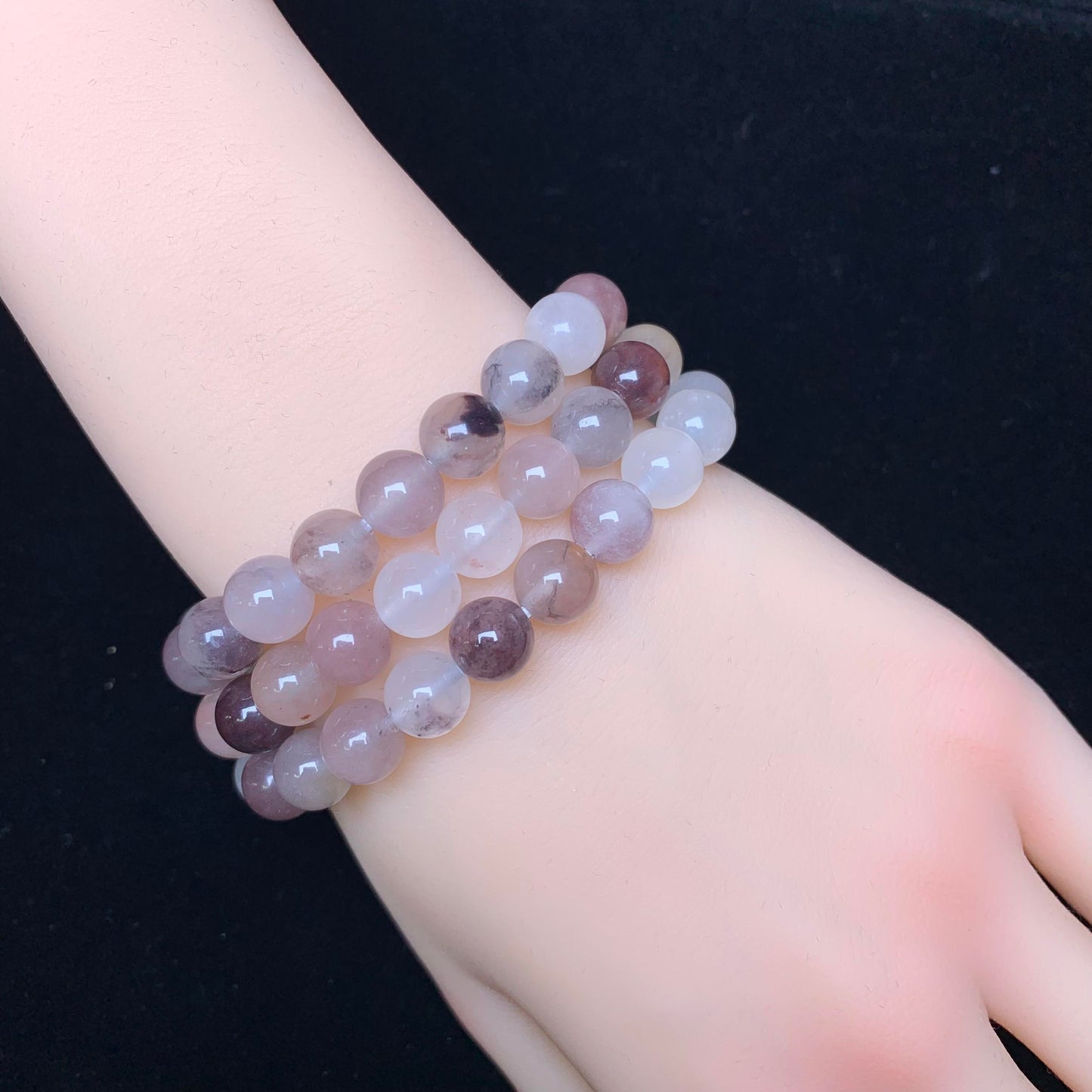 violet bracelet 8mm 1pc(SL146)