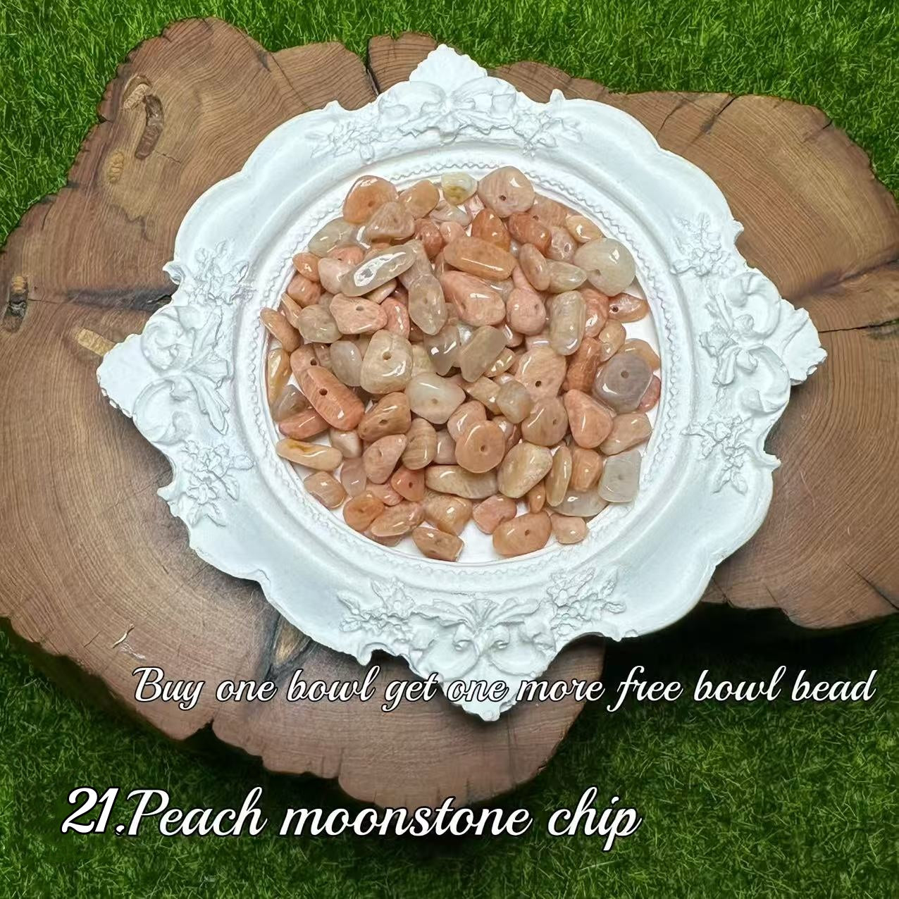 One bowl crystal bead- Felicity-can make 6pcs bracelets 6.5