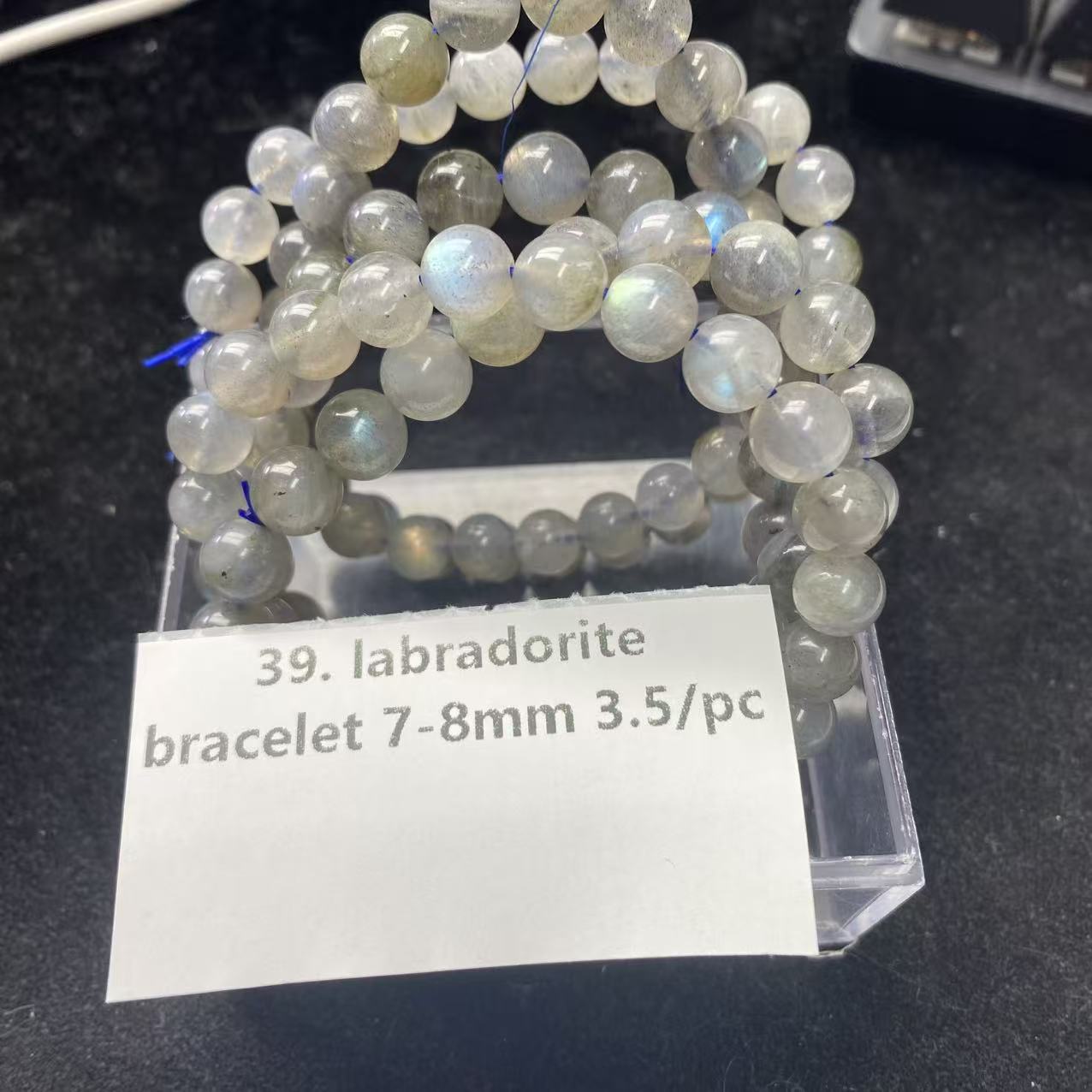 One bowl crystal bead- Felicity-can make 6pcs bracelets 6.5