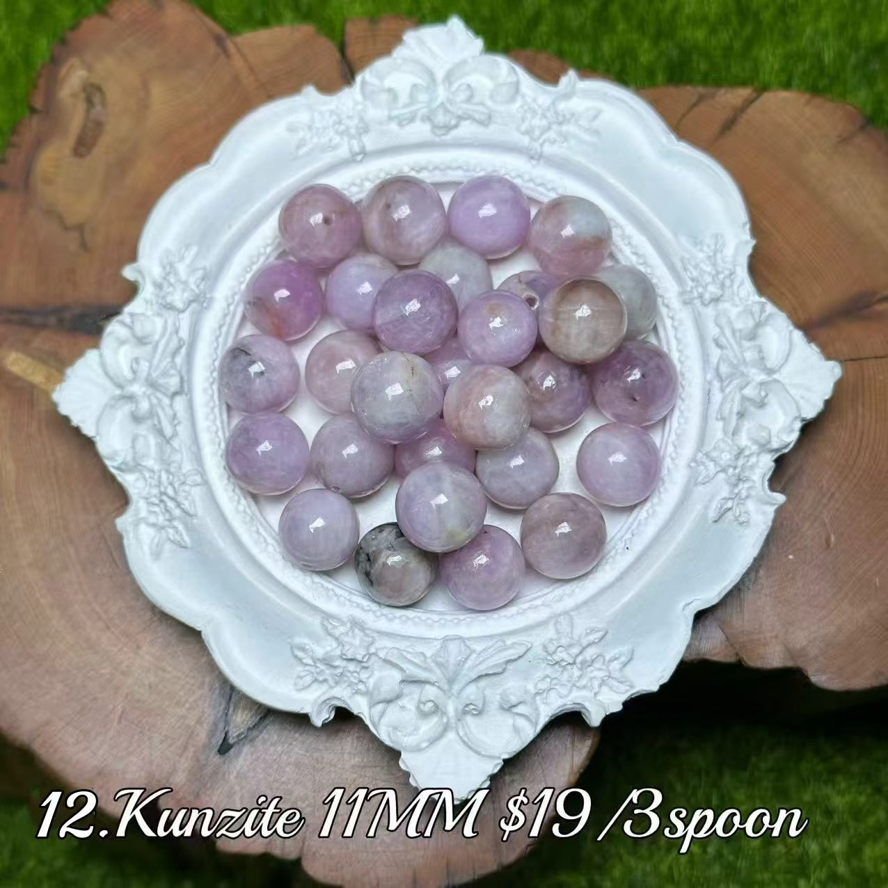 One bowl crystal bead- Felicity-can make 6pcs bracelets 7.25